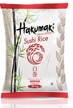 Hakumaki Sushi rice 20KG selenio